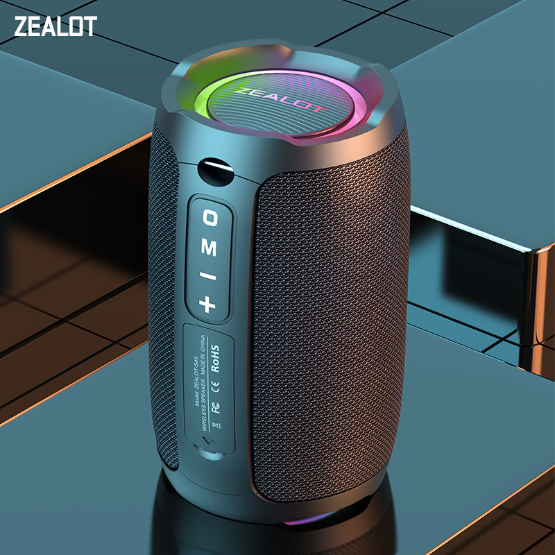Holy Stone Drone Hs175 - ZEALOT-S49 ลําโพงบลูทูธแบบพกพา 360 สเตอริโอ 20W IPX6