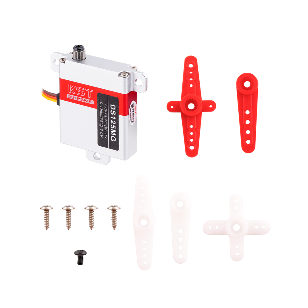 Rc Helicopter Battery - เซอร์โว KST DS125MG 6V 10 มม.