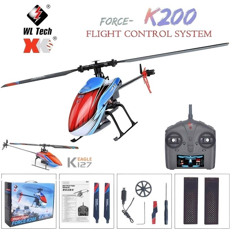 Rc Helicopter Large - WLtoys RC เฮลิคอปเตอร์ K200 K127 2.4