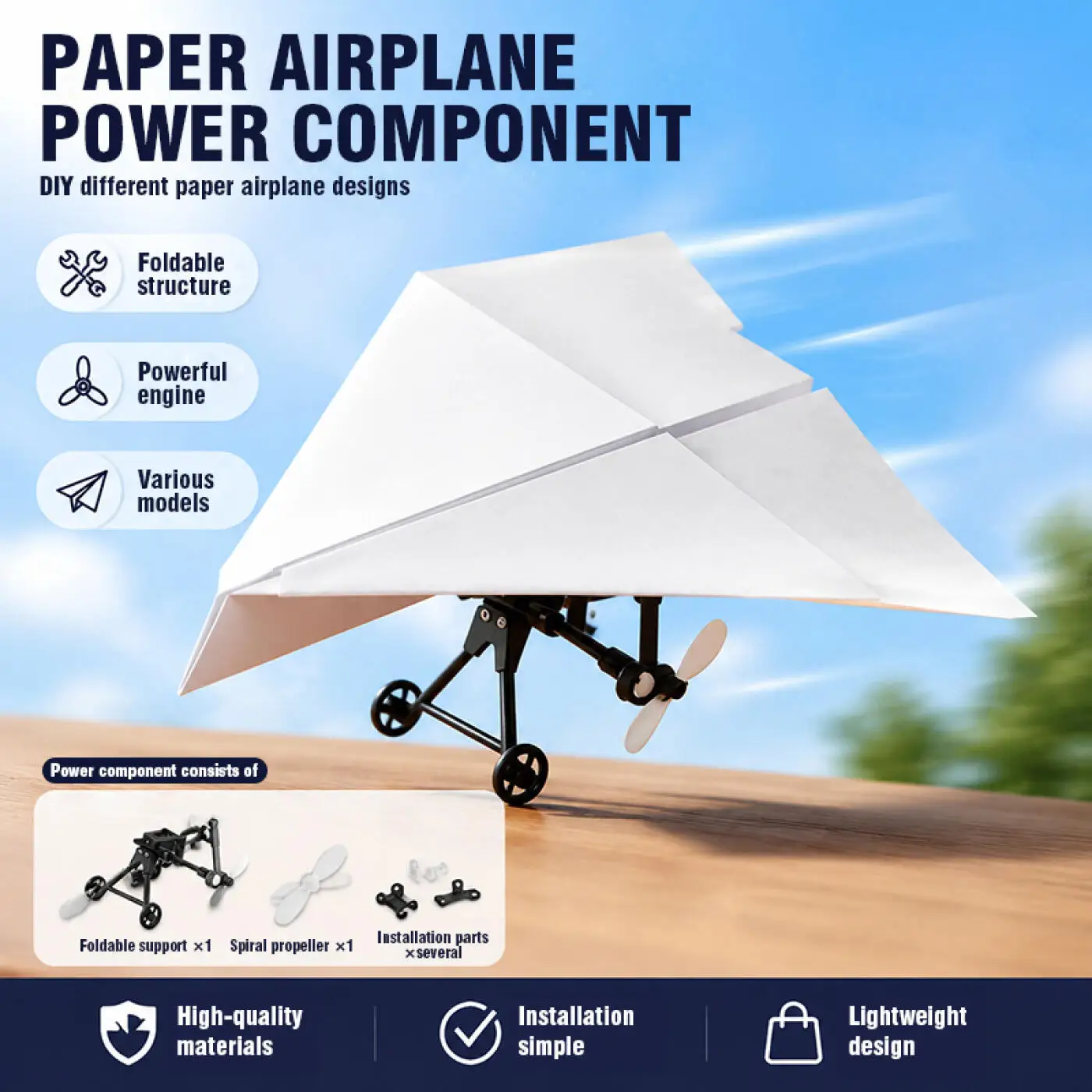 ชุดเครื่องบินกระดาษ RC แบบ DIY - Rc Helicopter Battery บทวิจารณ์และราคา