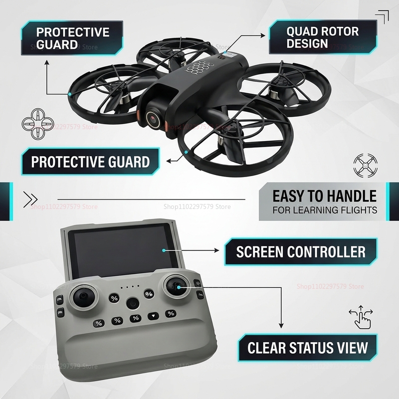 โดรนรุ่นใหม่ M5 Mini ปี 2026 ก - Rc Helicopter Gyro บทวิจารณ์และราคา