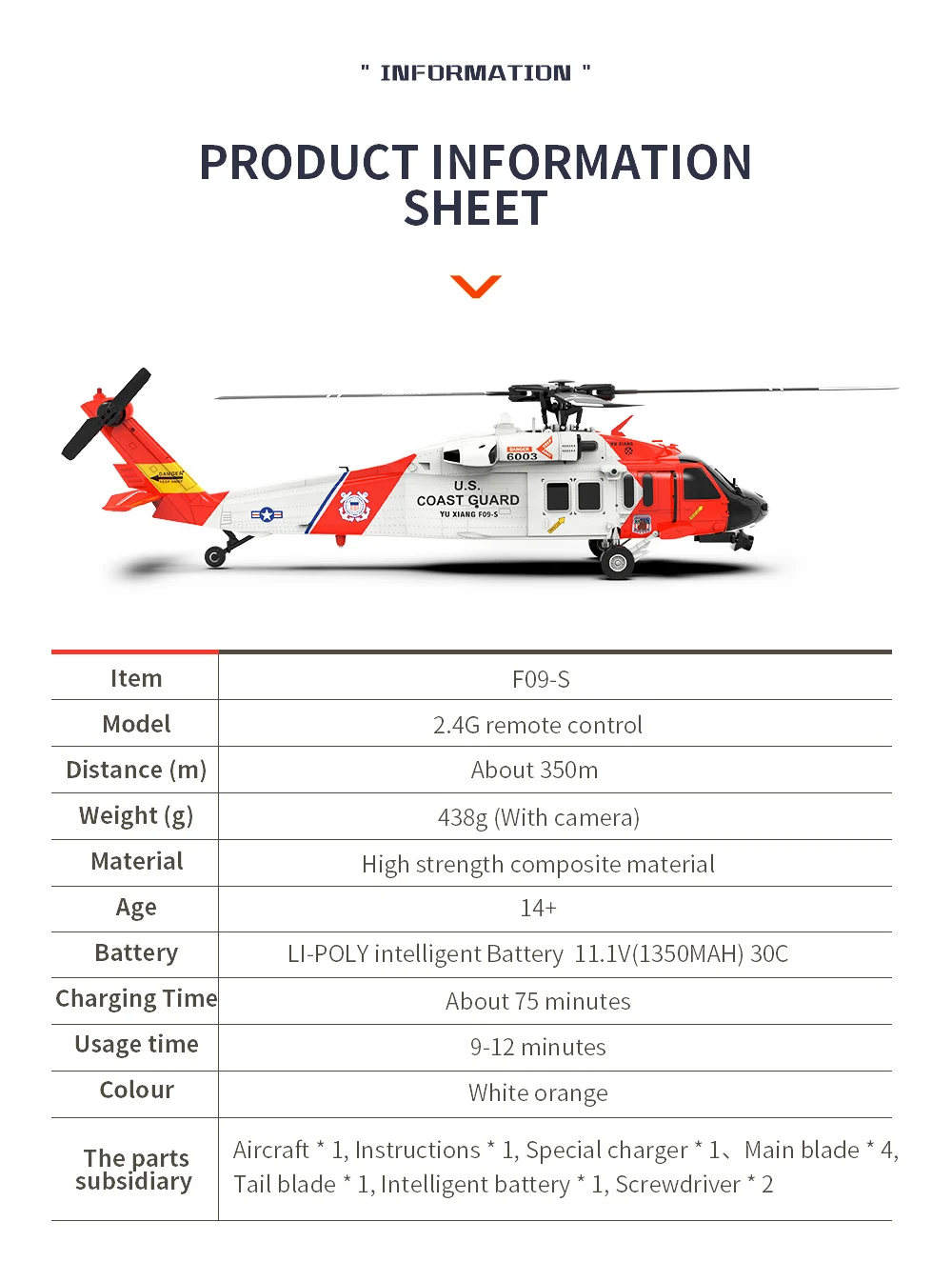 YU XIANG F09-S แบตเตอรี่ 6CH U - Rc Helicopter Bag บทวิจารณ์และราคา