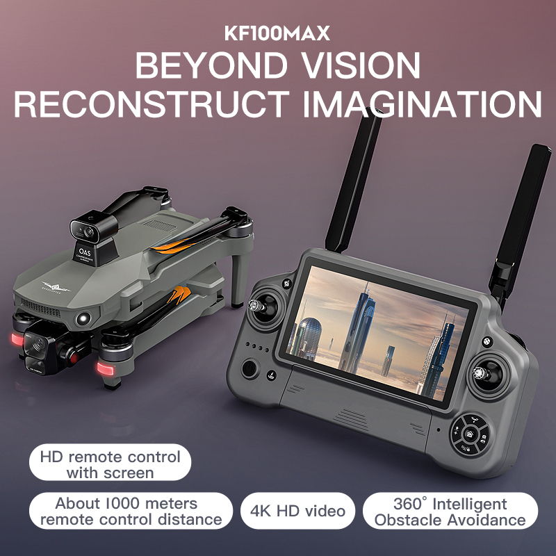 KF100 MAX GPS Drone 4K กล้อง 3 - Rc Helicopter Charger บทวิจารณ์และราคา