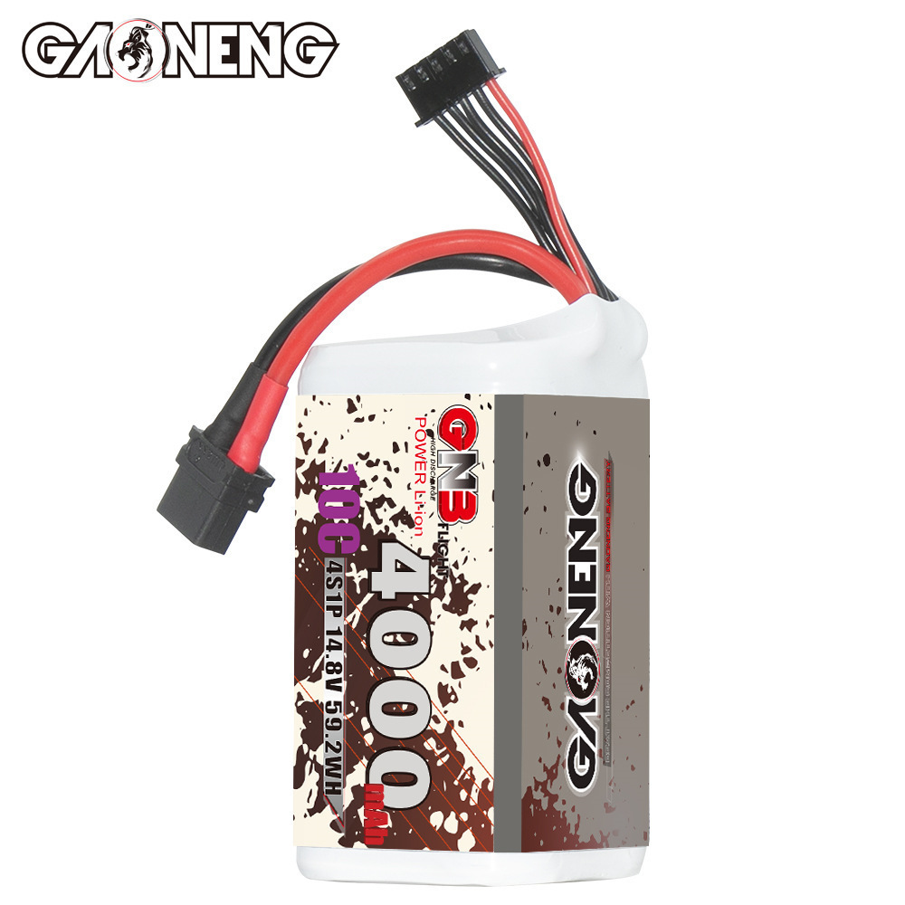 GNB 4000mAh 4S 14.8V 10C 20C พ - Rc Helicopter Parts บทวิจารณ์และราคา