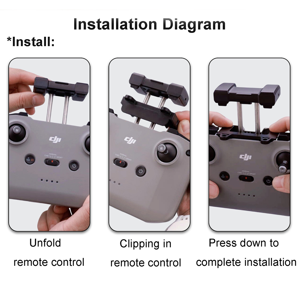 รีโมทคอนโทรลสายคล้องคอ W ตะขอค - Dji Drone Air 3 บทวิจารณ์และราคา