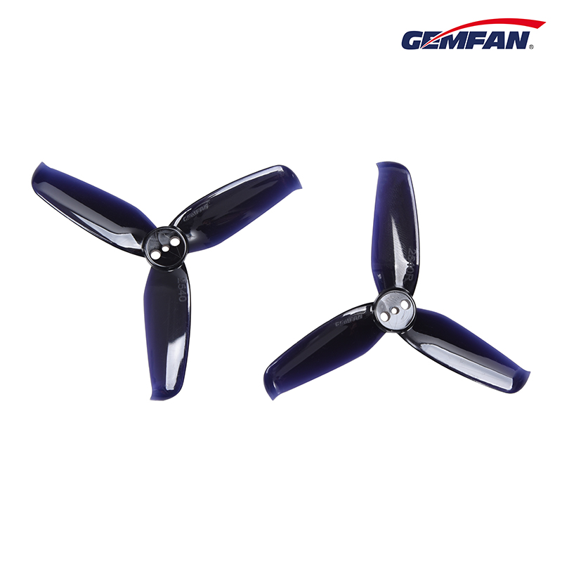 2540แฟลช gemfan 4คู่2.5X4X3 2. - Rc Helicopter Blade บทวิจารณ์และราคา