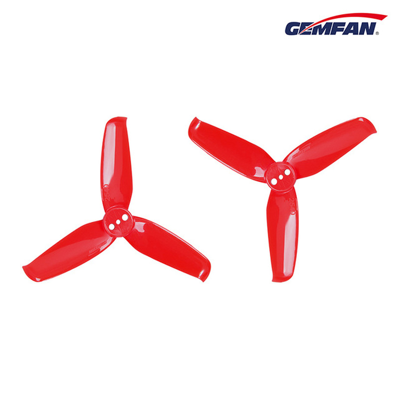 2540แฟลช gemfan 4คู่2.5X4X3 2. - Rc Helicopter Blade บทวิจารณ์และราคา