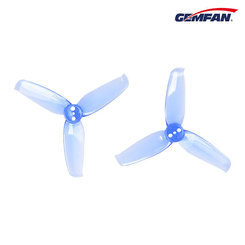 2540แฟลช gemfan 4คู่2.5X4X3 2. - Rc Helicopter Blade บทวิจารณ์และราคา