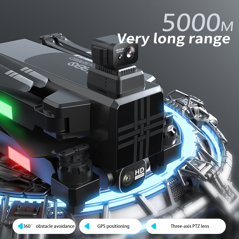โดรน A380 4K HD สามแกนกันสั่นแ - Rc Helicopter Charger บทวิจารณ์และราคา