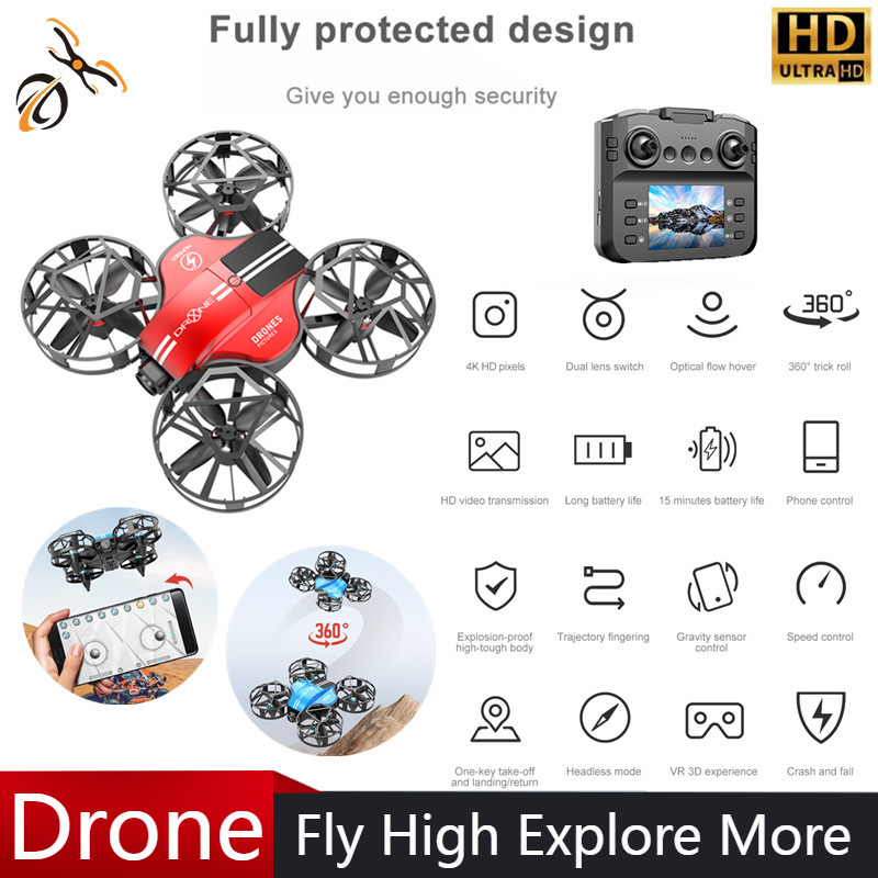 ใหม่ Mini Drone 812PRO อาชีพ H - Rc Helicopter Charger บทวิจารณ์และราคา